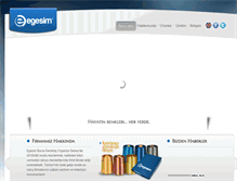 Tablet Screenshot of egesim.net