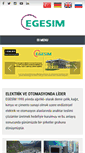 Mobile Screenshot of egesim.com